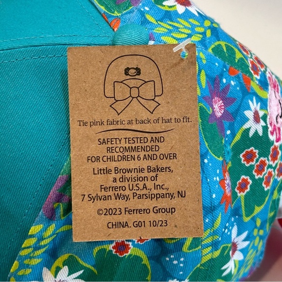 Little Brownie Baker Girl Scout Cookie Reward Own Your Magic Hat Cap Bow Axolotl - Picture 6 of 10